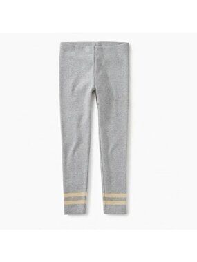 Tea Collection Sparkle Stripe Rib Leggings, Size 12